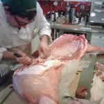carving out the tenderloin